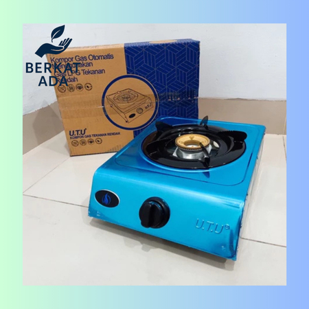 BA Kompor Gas 1 Tungku Stainless UTU