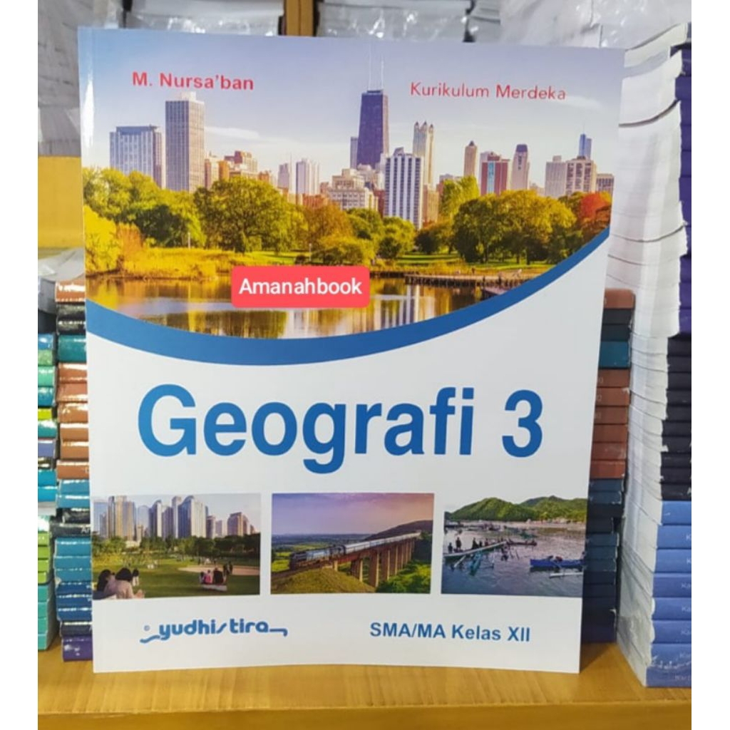 Buku Geografi SMA Kelas 12 Kurikulum Merdeka Yudhistira