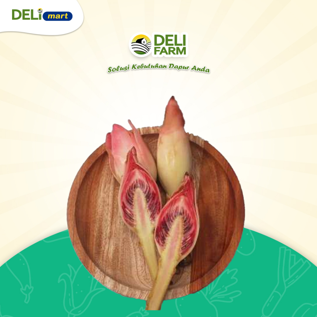 

Deli Mart [Khusus INSTAN Medan] Kecombrang/ Kincung / Kincong Segar by Deli Farm