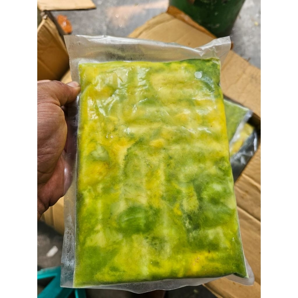 

daging alpukat mentega blended