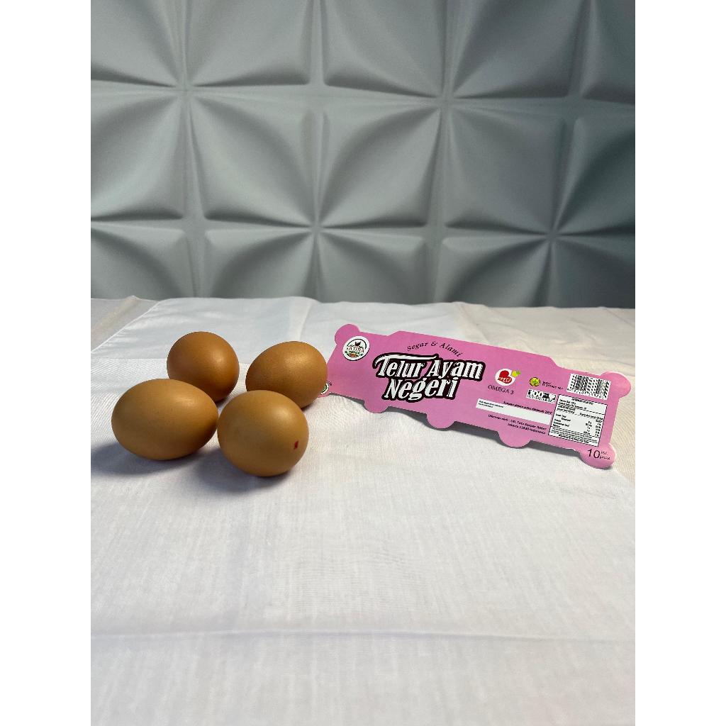 

Sajira Telur Ayam Negeri Omega 3 Isi 10 Butir / Telur Negeri Omega
