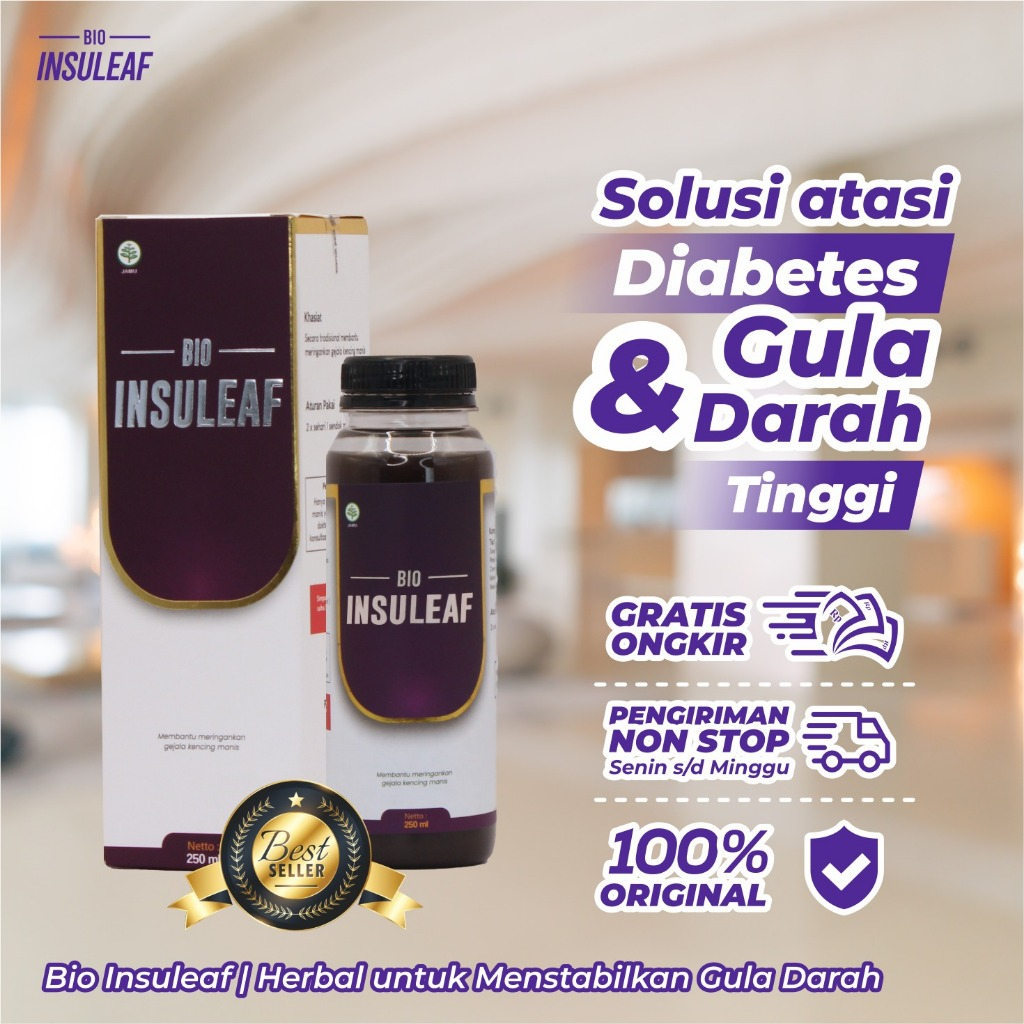 

Bio Insuleaf - Menjaga Keseimbangan Gula Darah Secara Alami