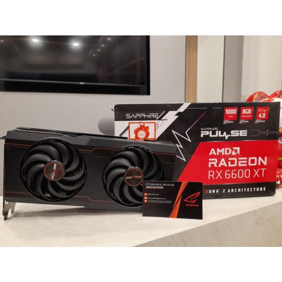 VGA AMD SAPPHIRE PULSE RX 6600 XT 8GB DDR6 RADEON AMD VGA / RX 6600XT | 2ND FULL BOX