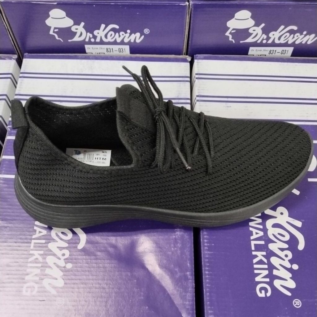 DR KEVIN 589-100 SEPATU WANITA_FULL BLACK