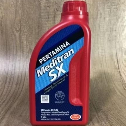 OLI Pertamina Meditran SX (SAE 15-40 Diesel), 1Liter, Original