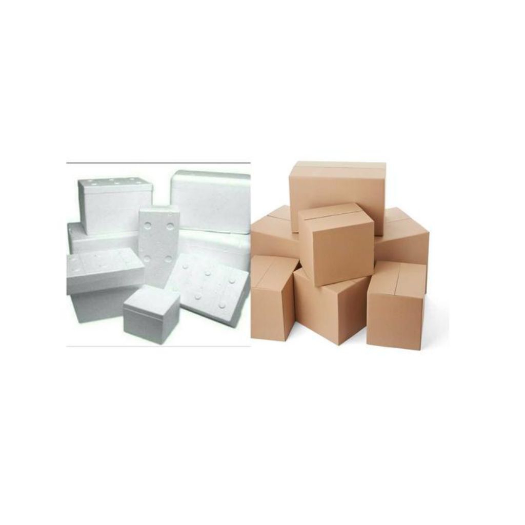 

packing tambahan sterofom.