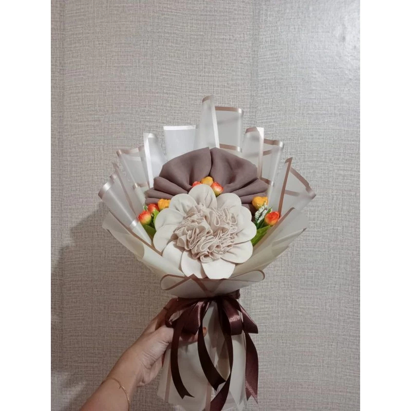 Buket Hijab/Isi 2 hijab premium/Hadiah