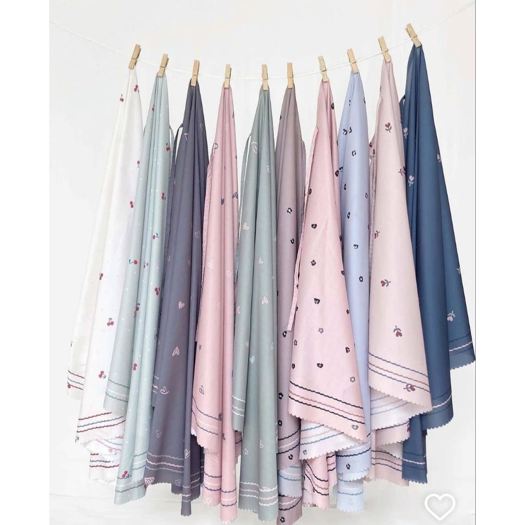 PRELOVED Everyday Bergo Vanilla Hijab