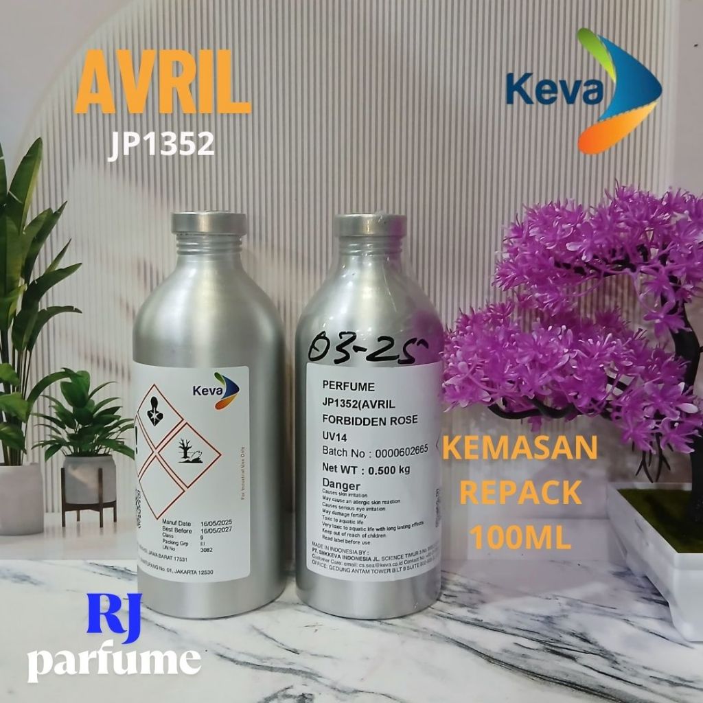 BIBIT PARFUM AVRIL BY KEVA KEMASAN REPACK