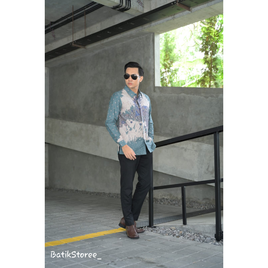 Batik Pria Bahan Doby Premium Lapisan Puring Kemeja Pria