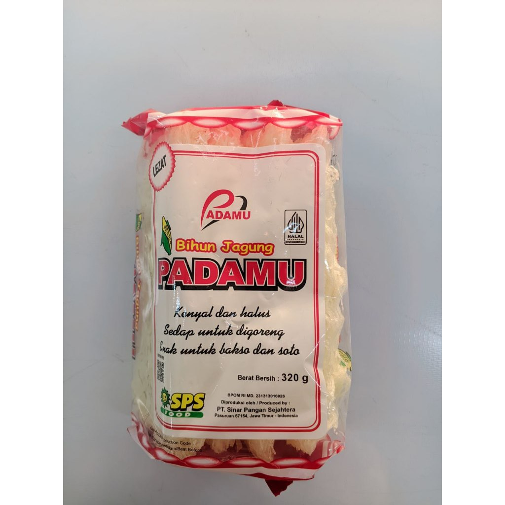 

Padamu Bihun Jagung Berat Bersih 320 Gram