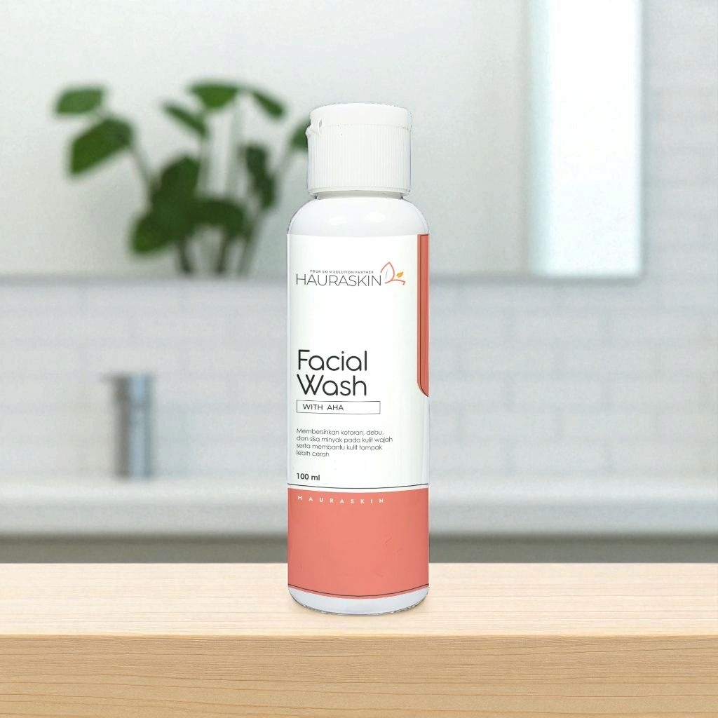 Hauraskin Facial Wash With AHA