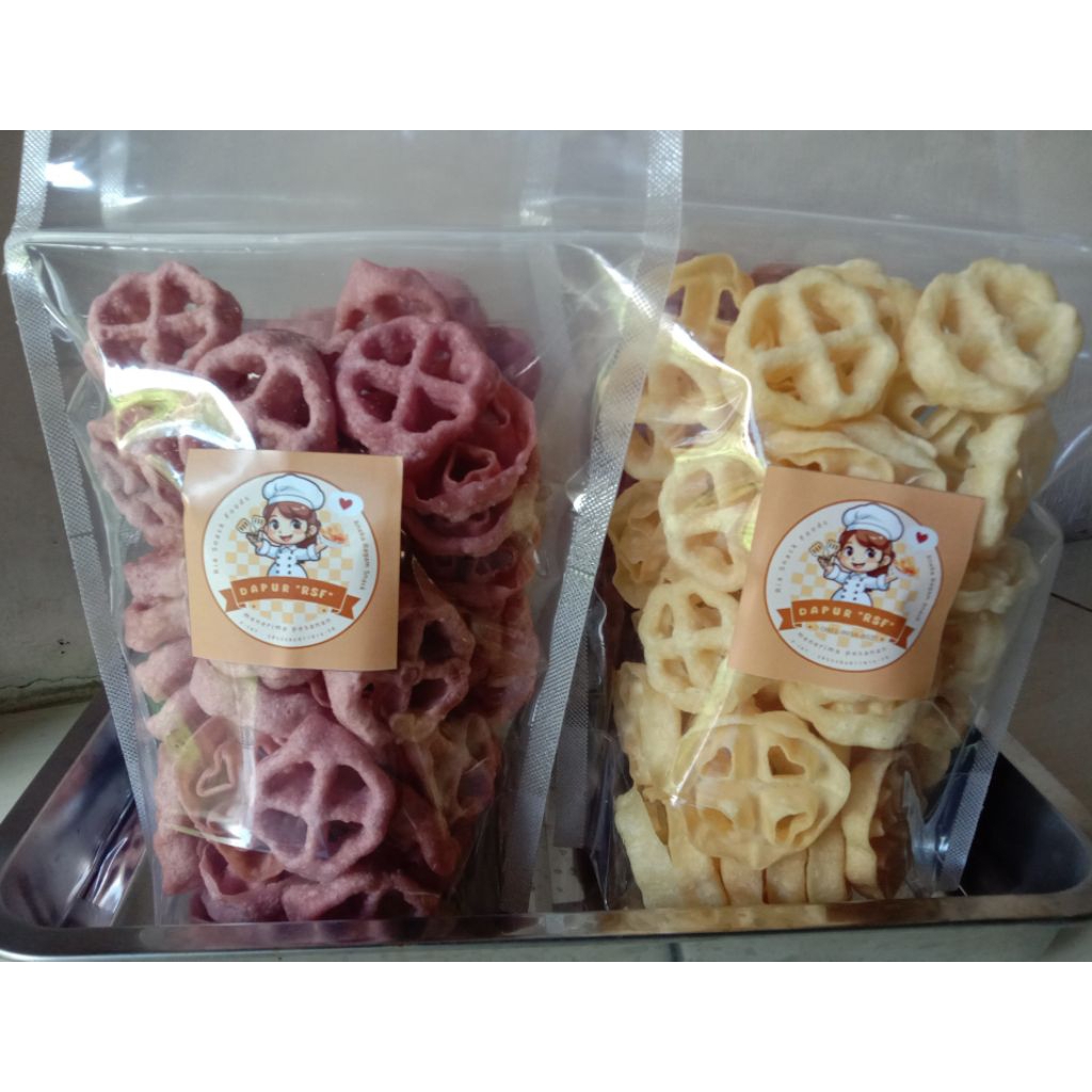 

kembang goyang cemilan Snack seroja berat bersih 150gr