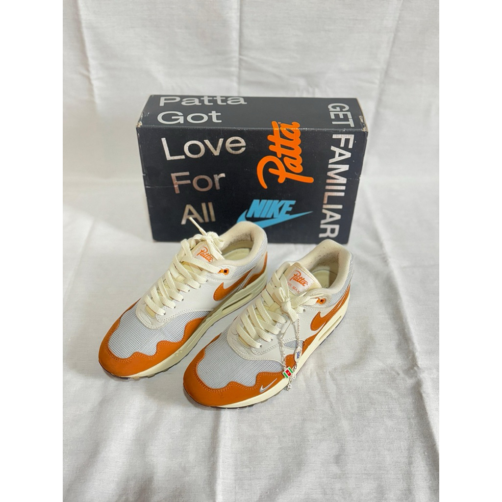 Nike Airmax 1 Patta Waves Monarch Size 42 | Second | 100% Authentic