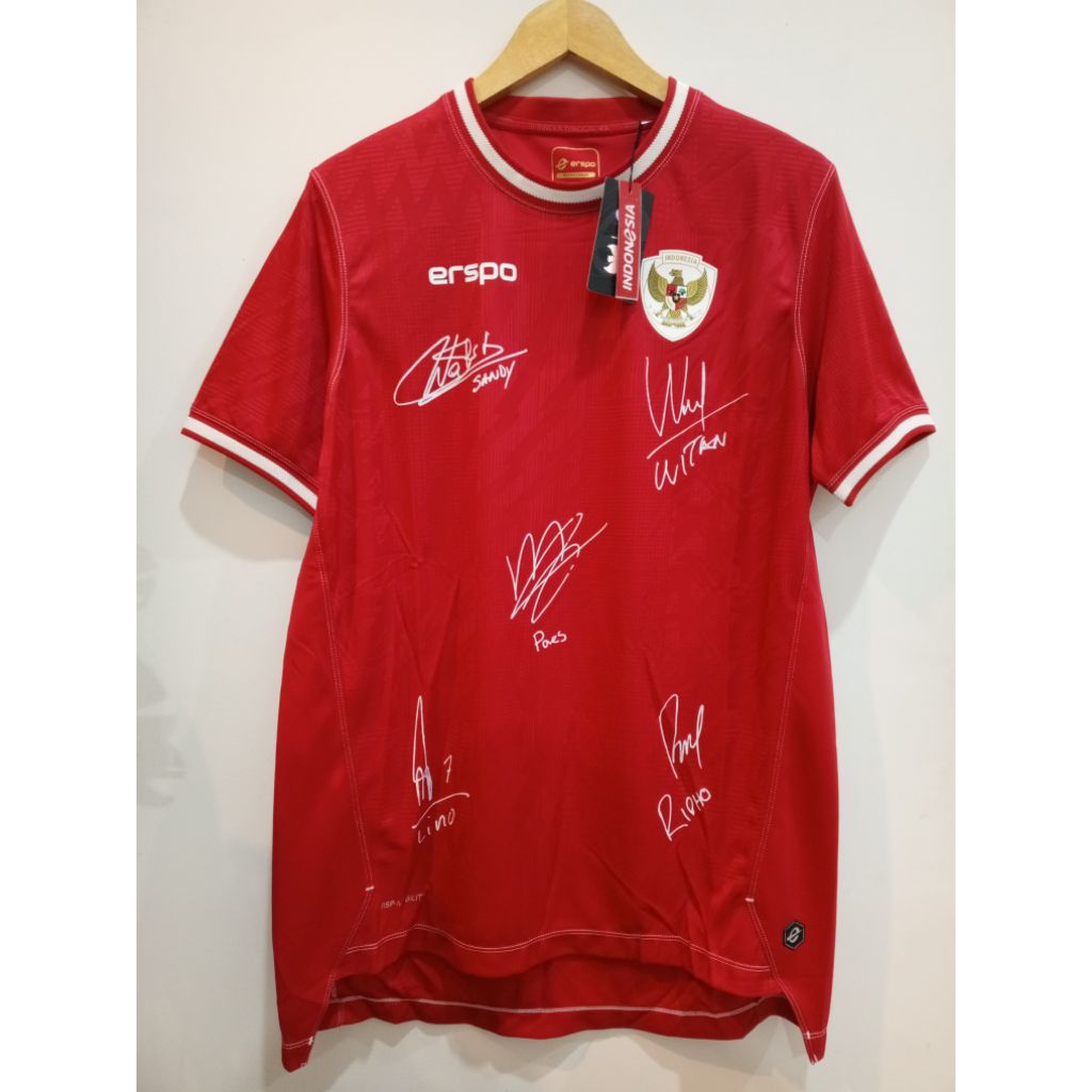 Erspo Signed Jersey Pemain Timnas Player Issue