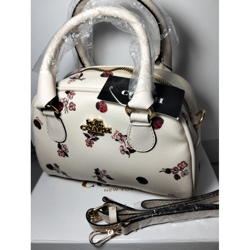 Tas Speedy Bunga kumbang Import (box+gratis ganci)