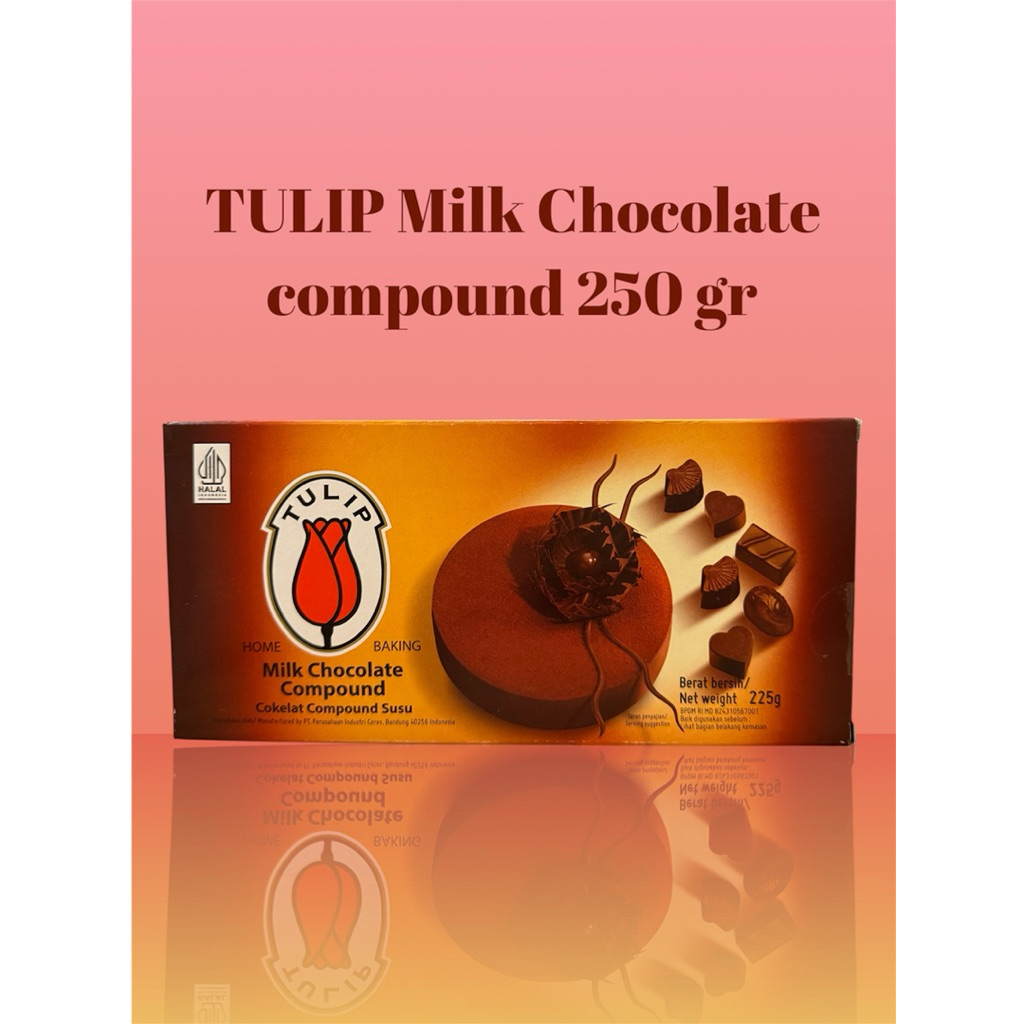 

Tulip Milk chocolate compound 250 gr