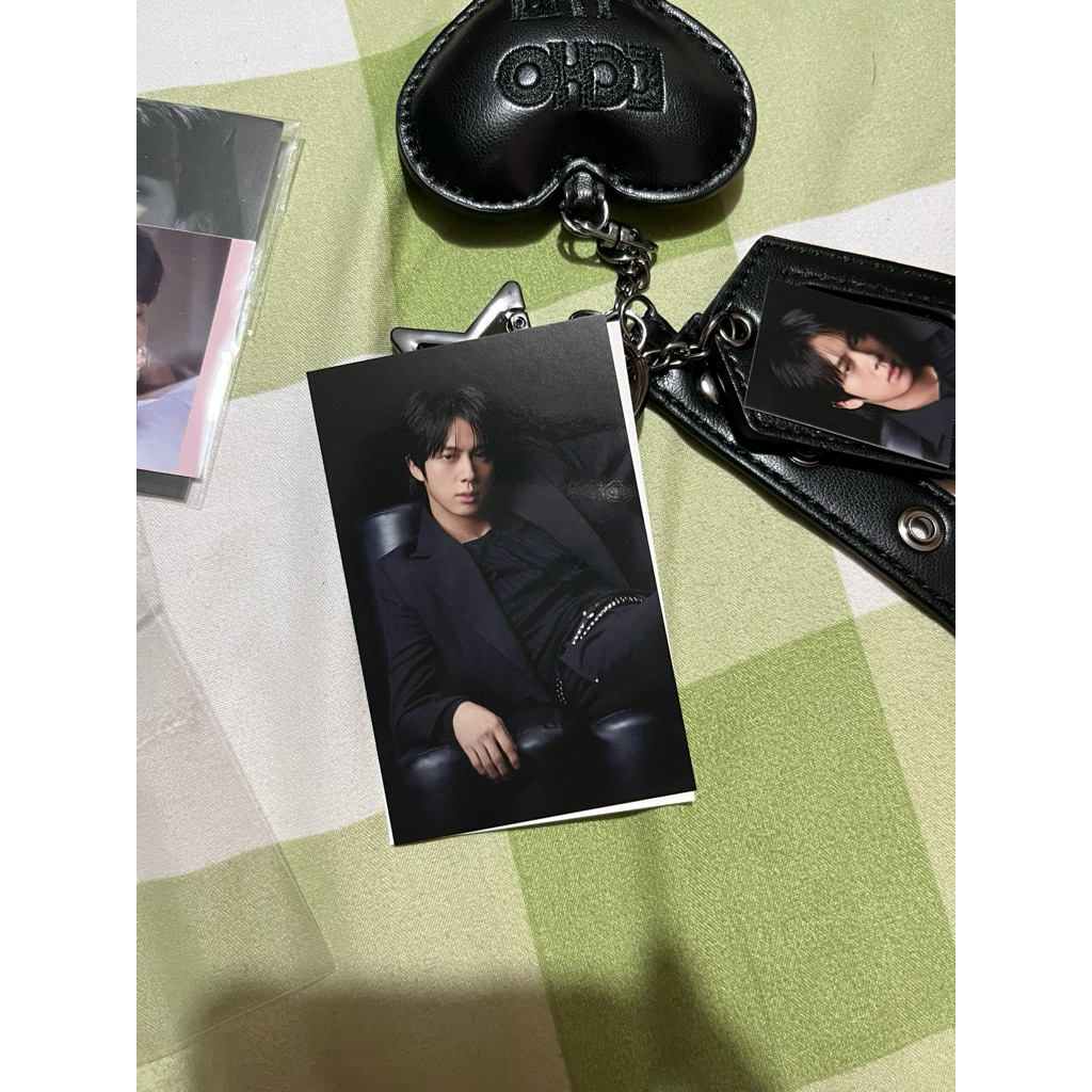 photocard jin id photo holder echo (pc only)