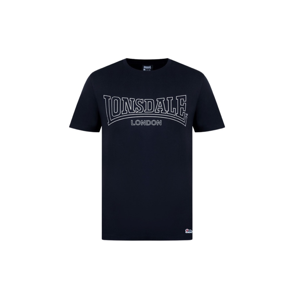 LONSDALE BLACK TSHIRT CASUAL