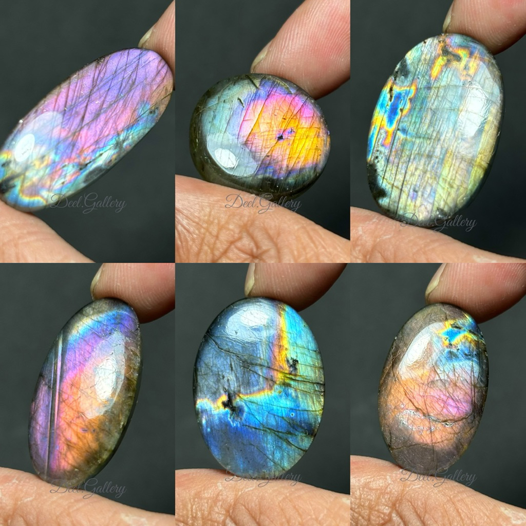 batu akik labrador multicolor kwalitas super premium / natural batu akik labrador asli 100% / batu a