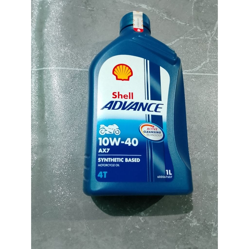 oli mesin oli Shell AX7 10W/40 1 Liter