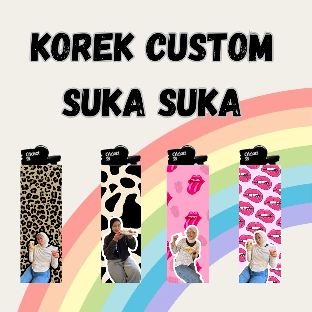 KOREK CUSTOM CRICKET BEBAS PAKAI FOTO KALIAN / BEBAS DESAIN