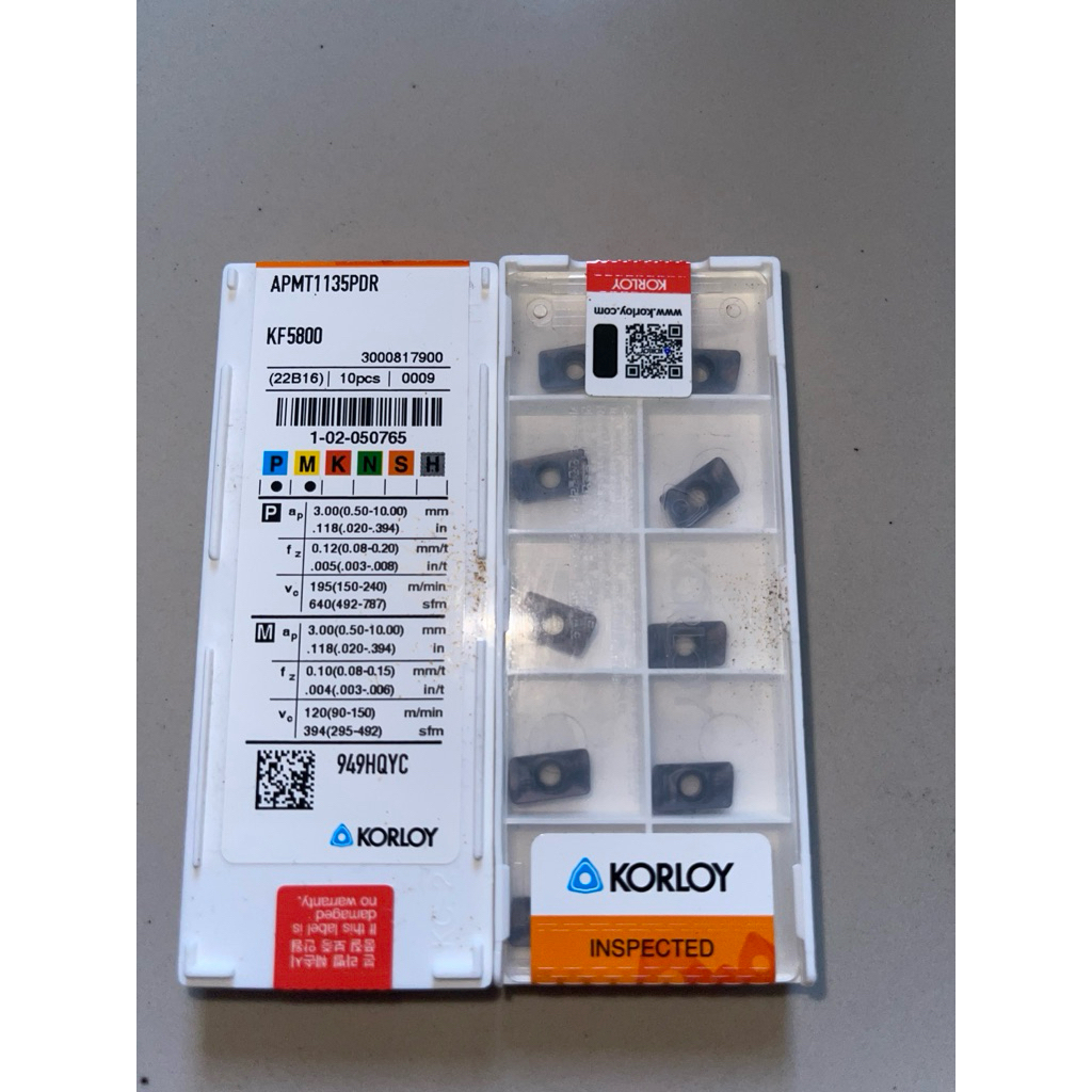 INSERT KORLOY APMT1135PDR  KF5800