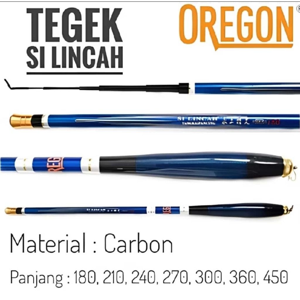 TEGEK OREGON SILINCAH MENTAH 180-450