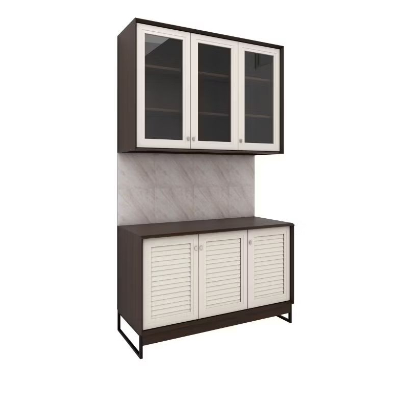 Kitcen set 3 pintu atas dan bawah, Lemari dapur, Lemari sayur