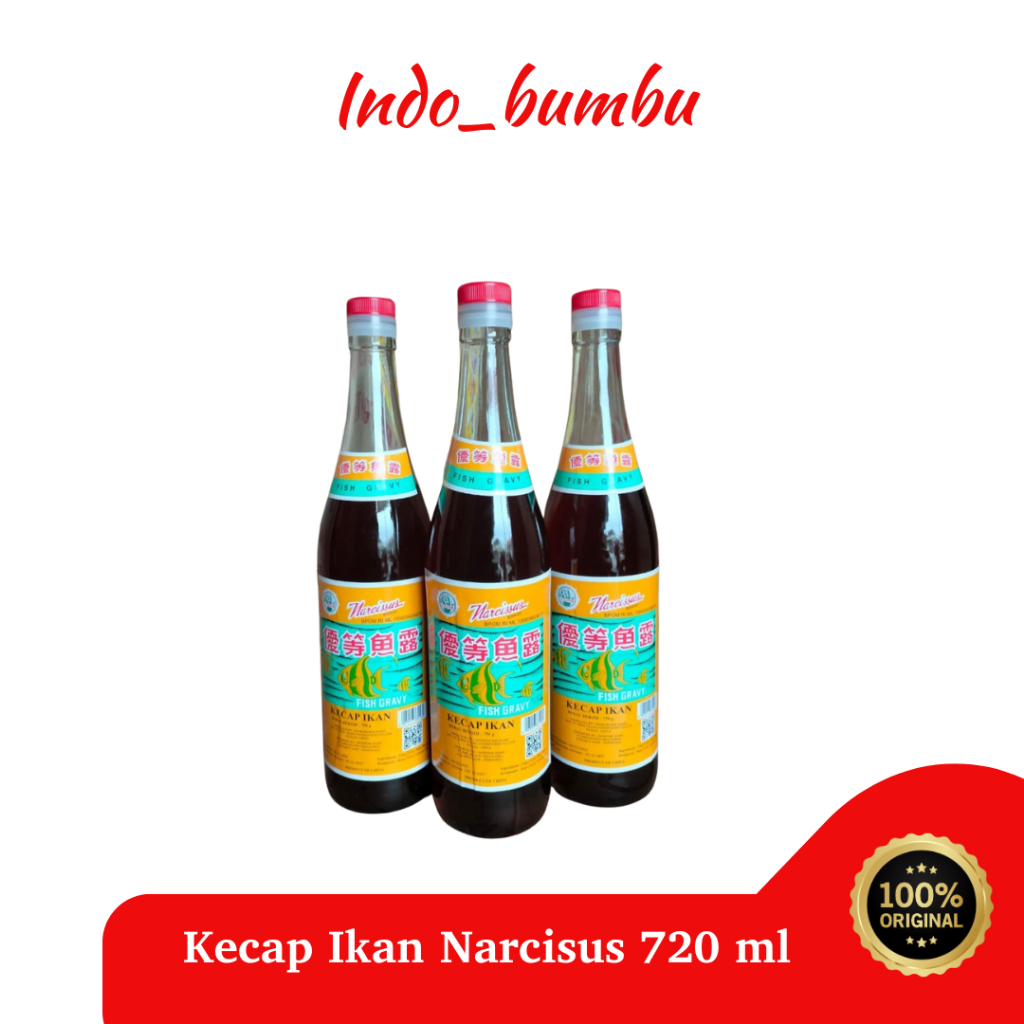 

[TERMURAH] Kecap Ikan Narcisus Fish Gravy 720ml
