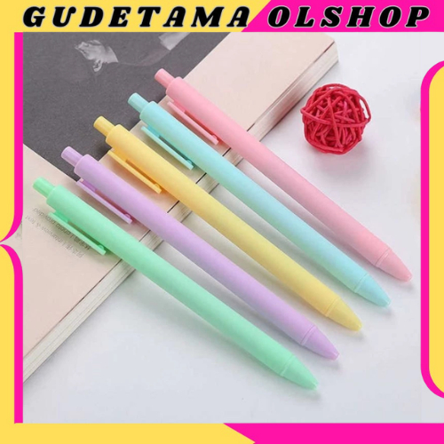 

PNM003 Pen Mekanik Pulpen Mekanik WarnaWarni Macaroon Pen Gel Warna Pastel Alat Tulis Sekolah&Kantor