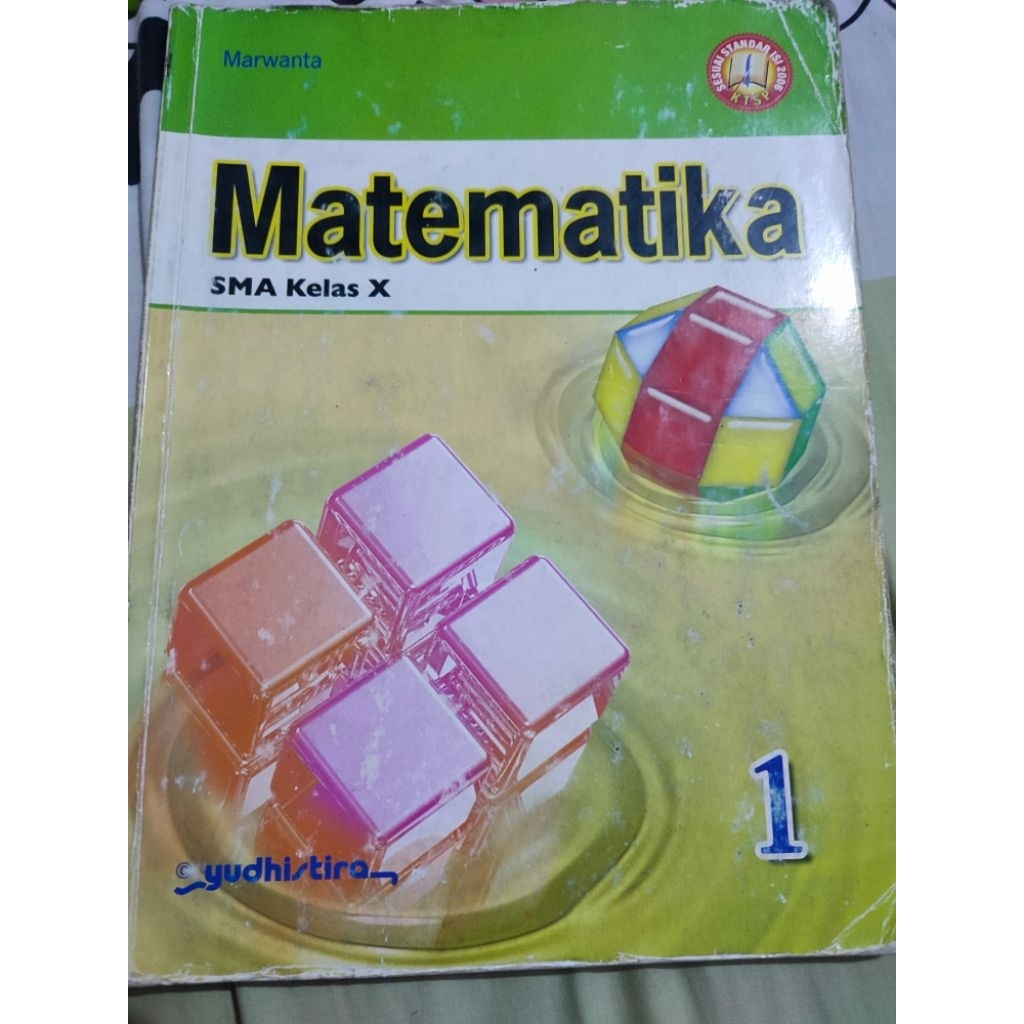 Buku Cetak Matematika Penerbit Yudhistira Kelas X SMA KTSP