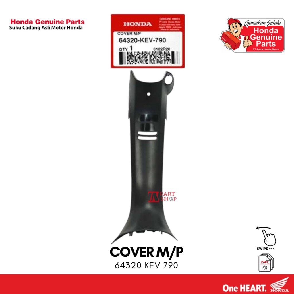 Body Tengah (Cover M/P) – Supra X/XX/V/Fit / 64320-KEV-790