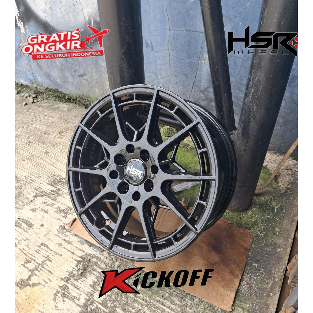 Velg Mobil Brio Vios Livina Mobilio Jazz Yaris Calya Sigra Dll HSR CK05 Ring 16 HSR WHEEL