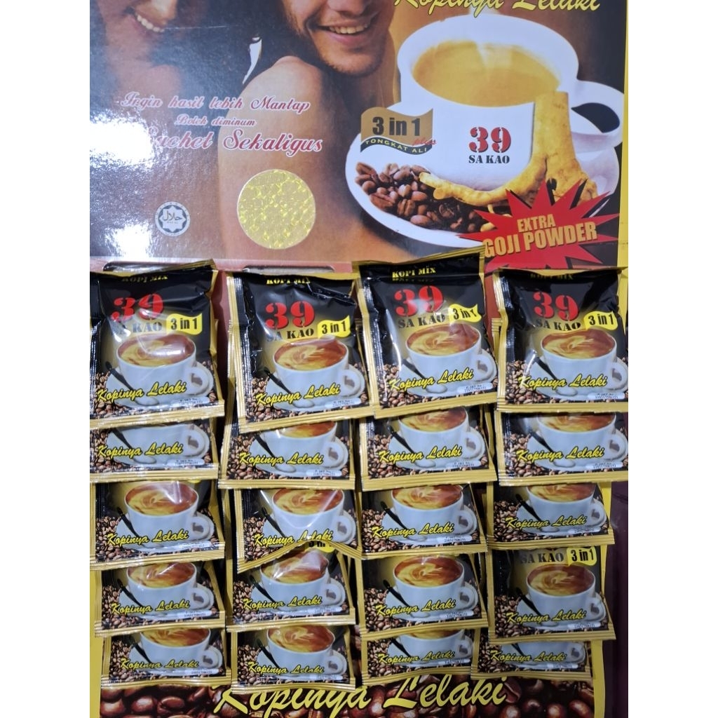 

KopiMix 39 Sa Kao 3 In 1 Isi 20 Sachet