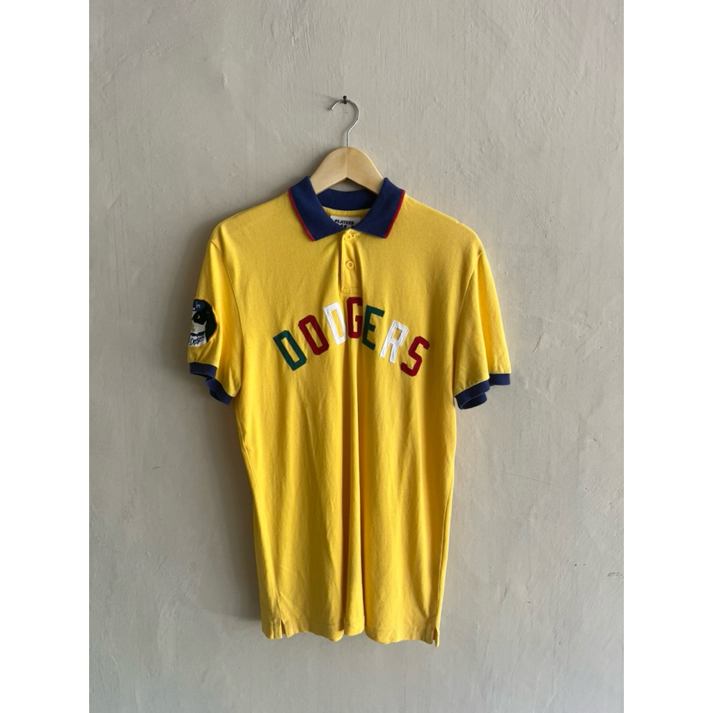POLO MLB DODGERS BIG LOGO