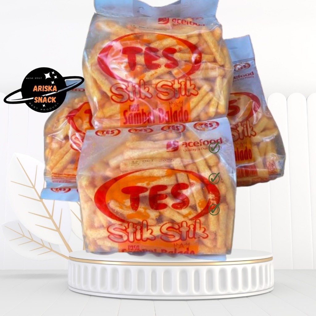 

Stick Balado Snack Stick TES Balado Kemasan Pack ARISKA SNACK