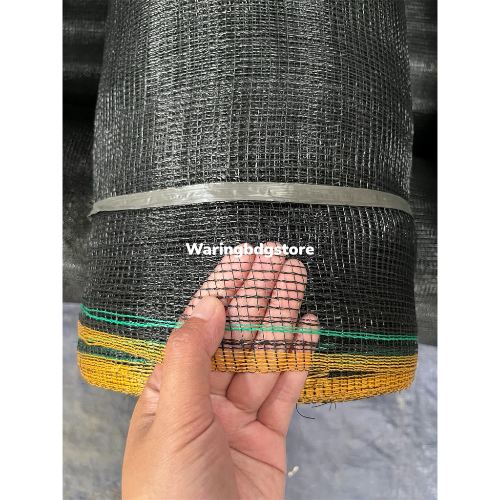 Waring Hitam TL 100m x 120cm Jaring Waring Berkualitas Waring Bahan HDPE