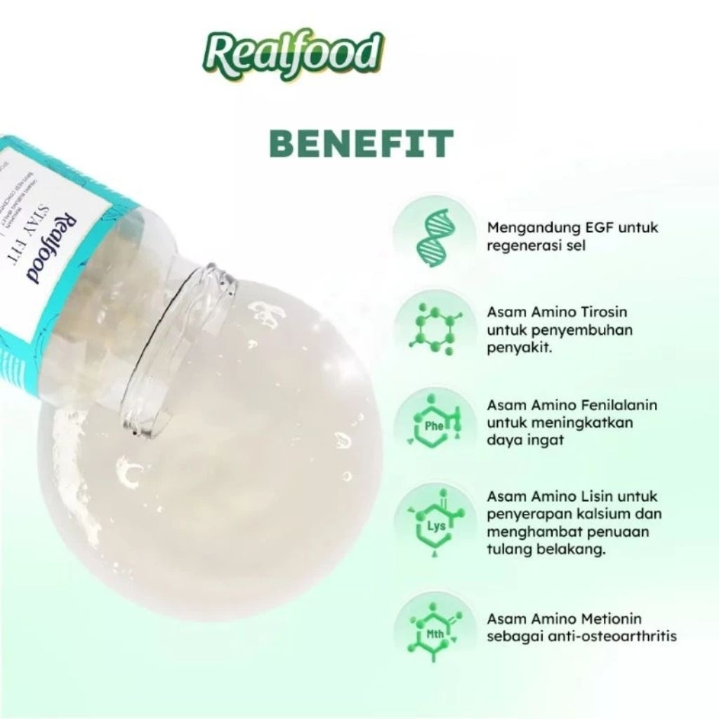 

RB Realfood 12 Jar Mix ( Forever Glow + Stay Fit ) Minuman Sarang Burung Walet