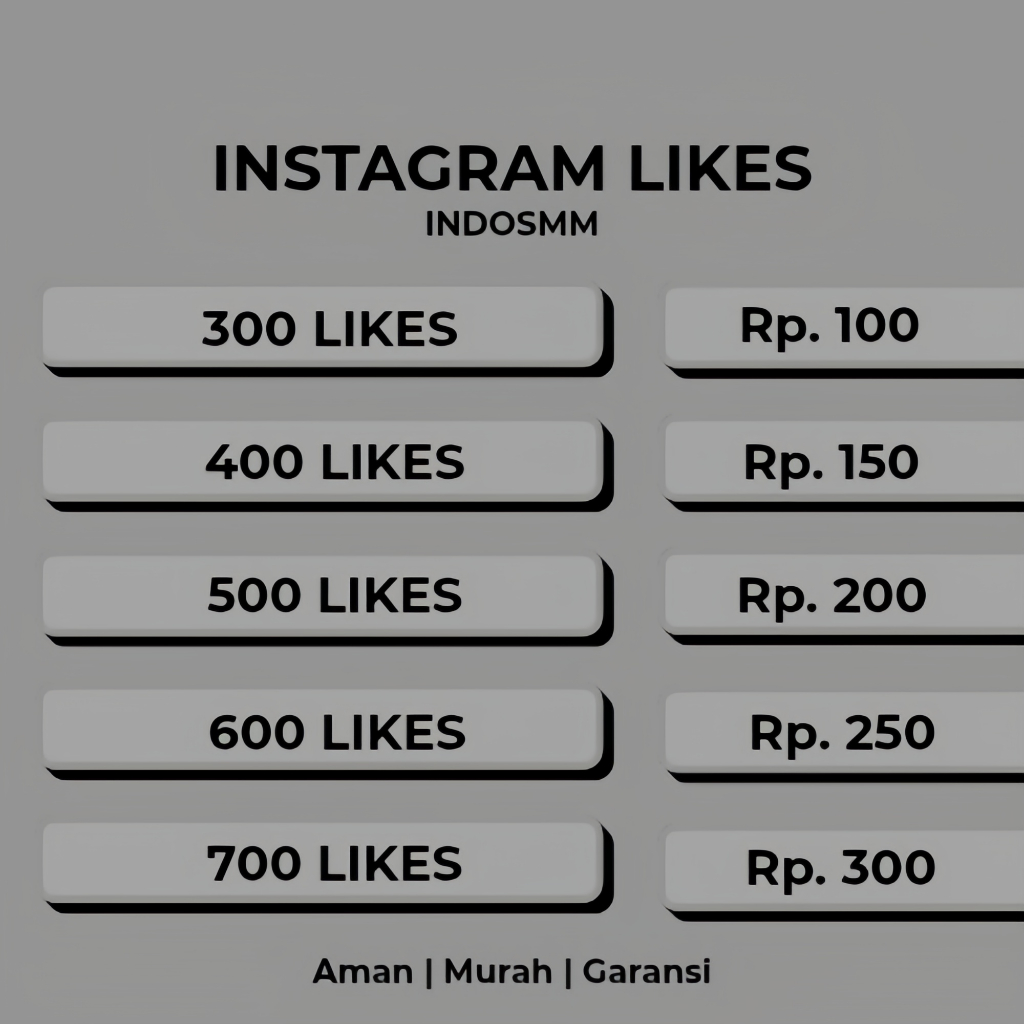 Instagram Likes Penambahan Likes Murah Bergaransi Worldwide
