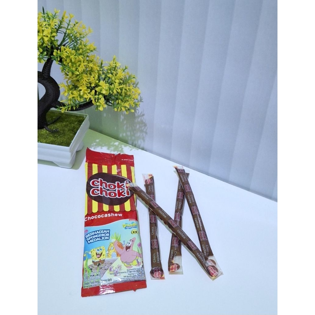 

Choki choki Chococashew isi 4 pcs 36g