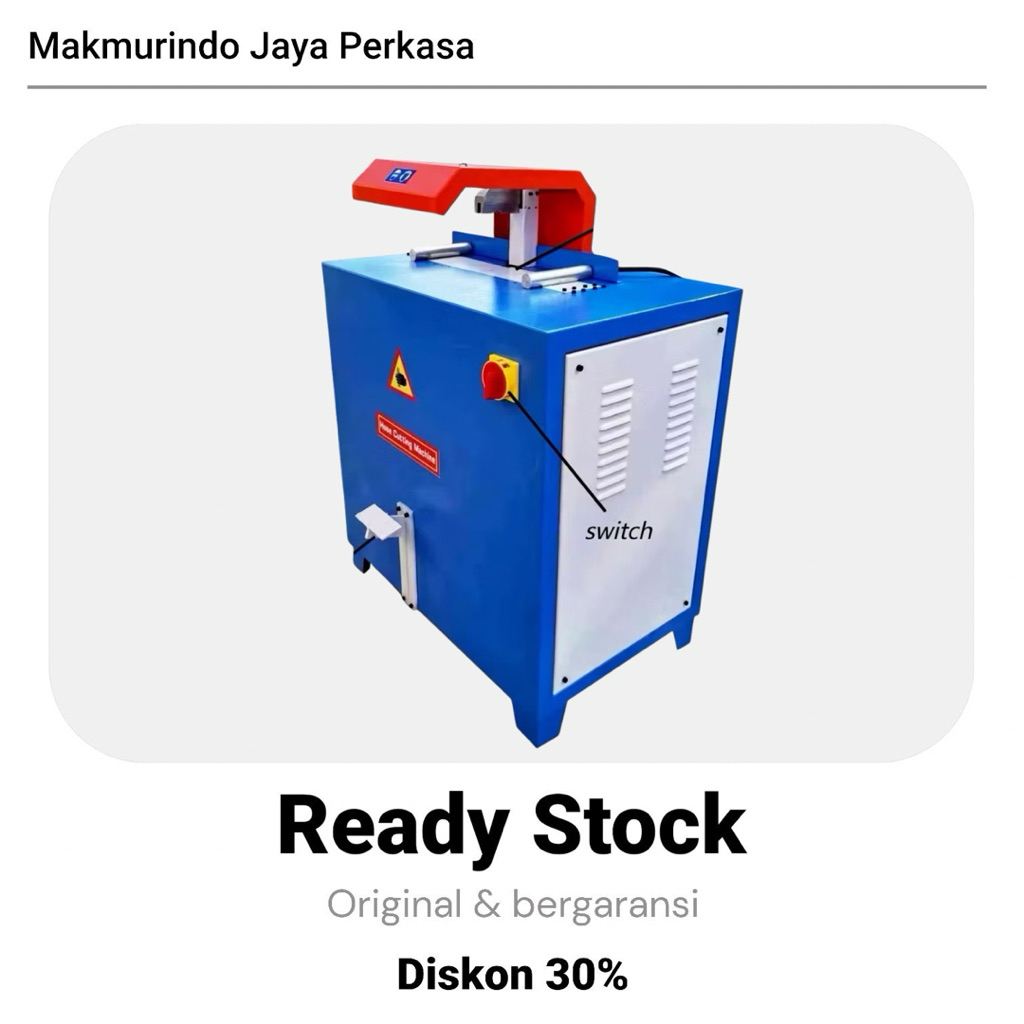 Mesin Pengupas Selang Karet Hidraulik Otomatis Golden Power YP51T Hose Cutting Machine Alat Pemotong