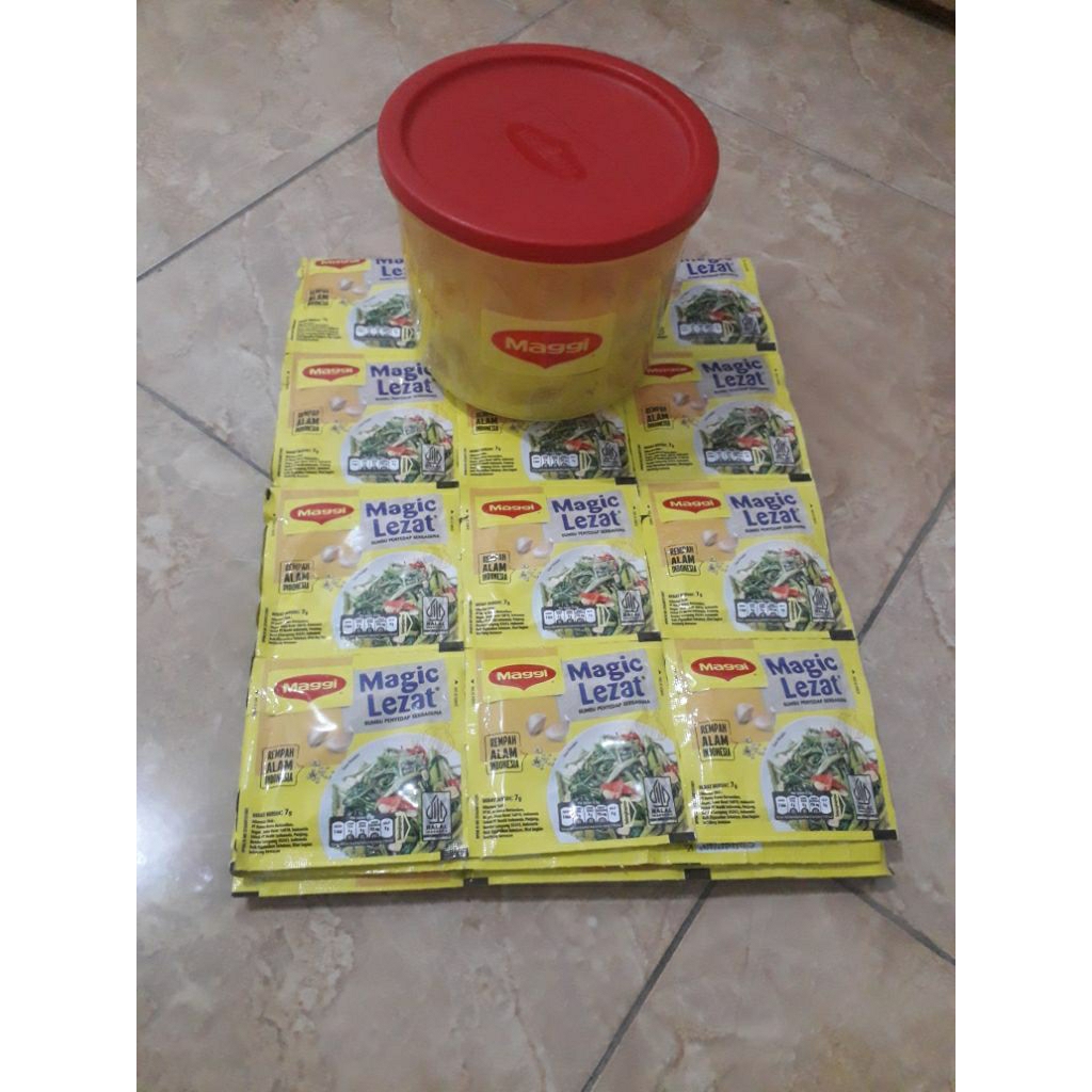 

Bumbu Penyedap, Magic Lezat 1 lembar ( 7gr x 72pcs ) GRATIS SOUVENIR MENARIK
