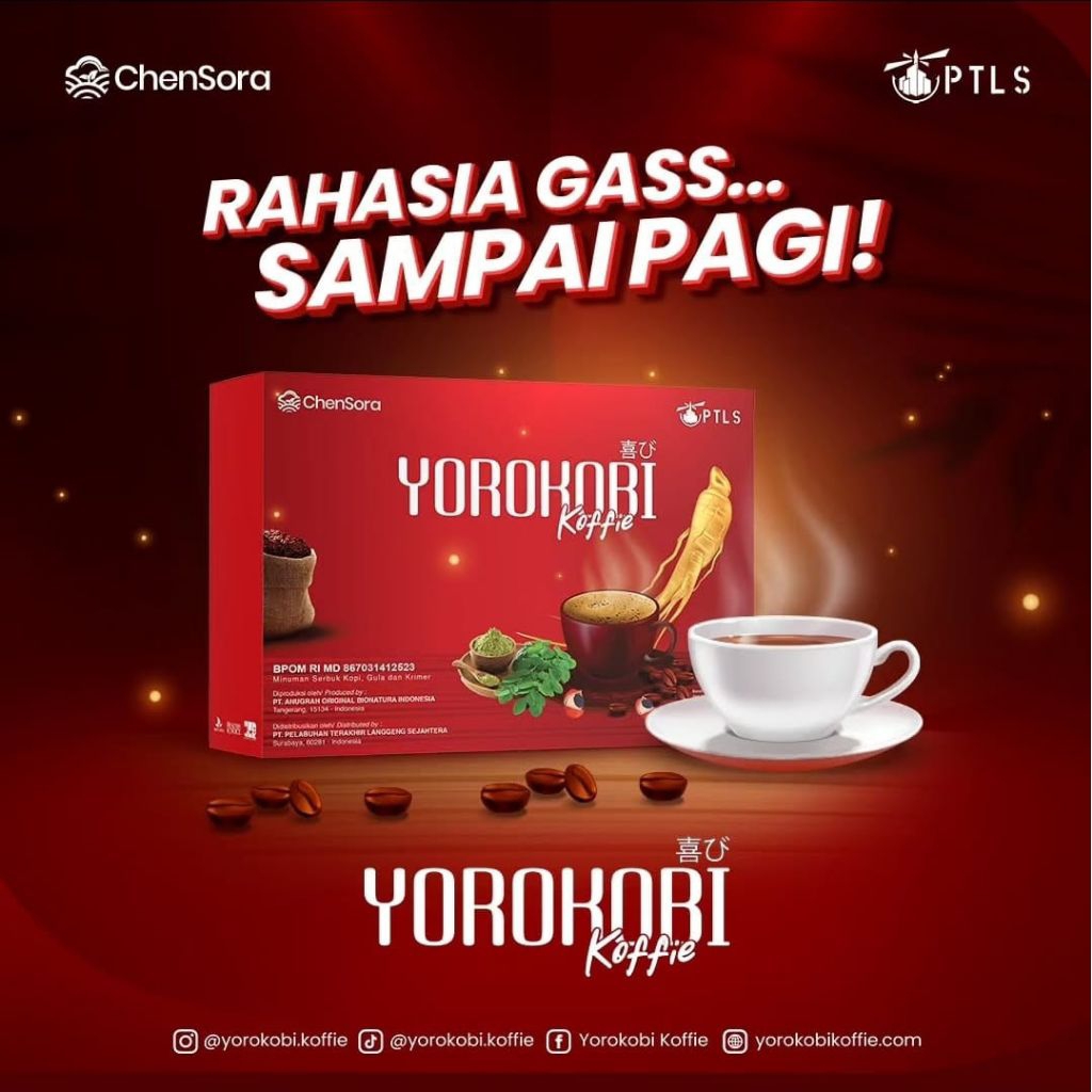 

Kopi Yokorobi 1 Box 12 Sachet Original
