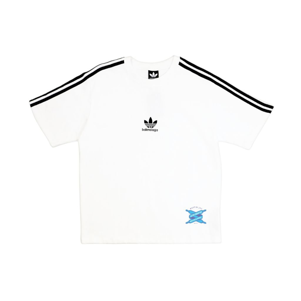 duatiga - Tshirt Balenciaga X Adidas Logo Oversize