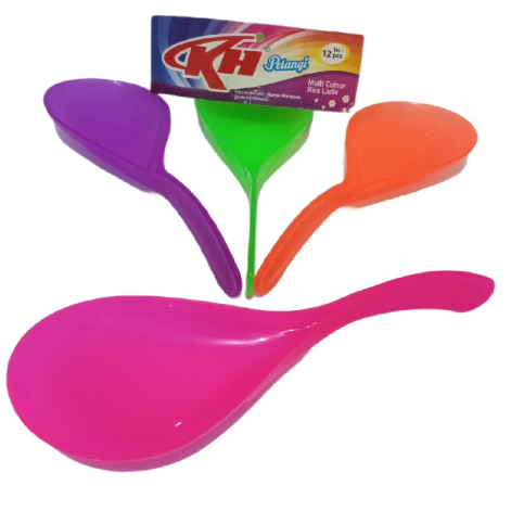 Centong Nasi Plastik Warna Warni / Centong Plastik Nasi