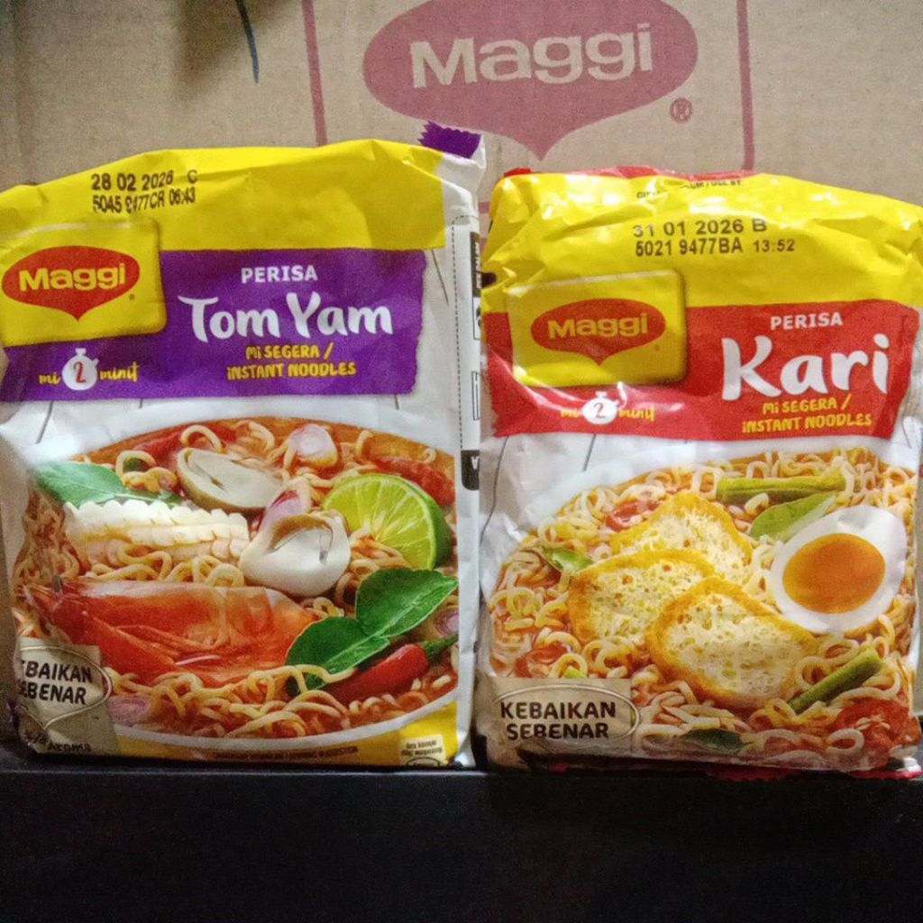 

ECER Mie instan / Maggi tomyam / mie kari