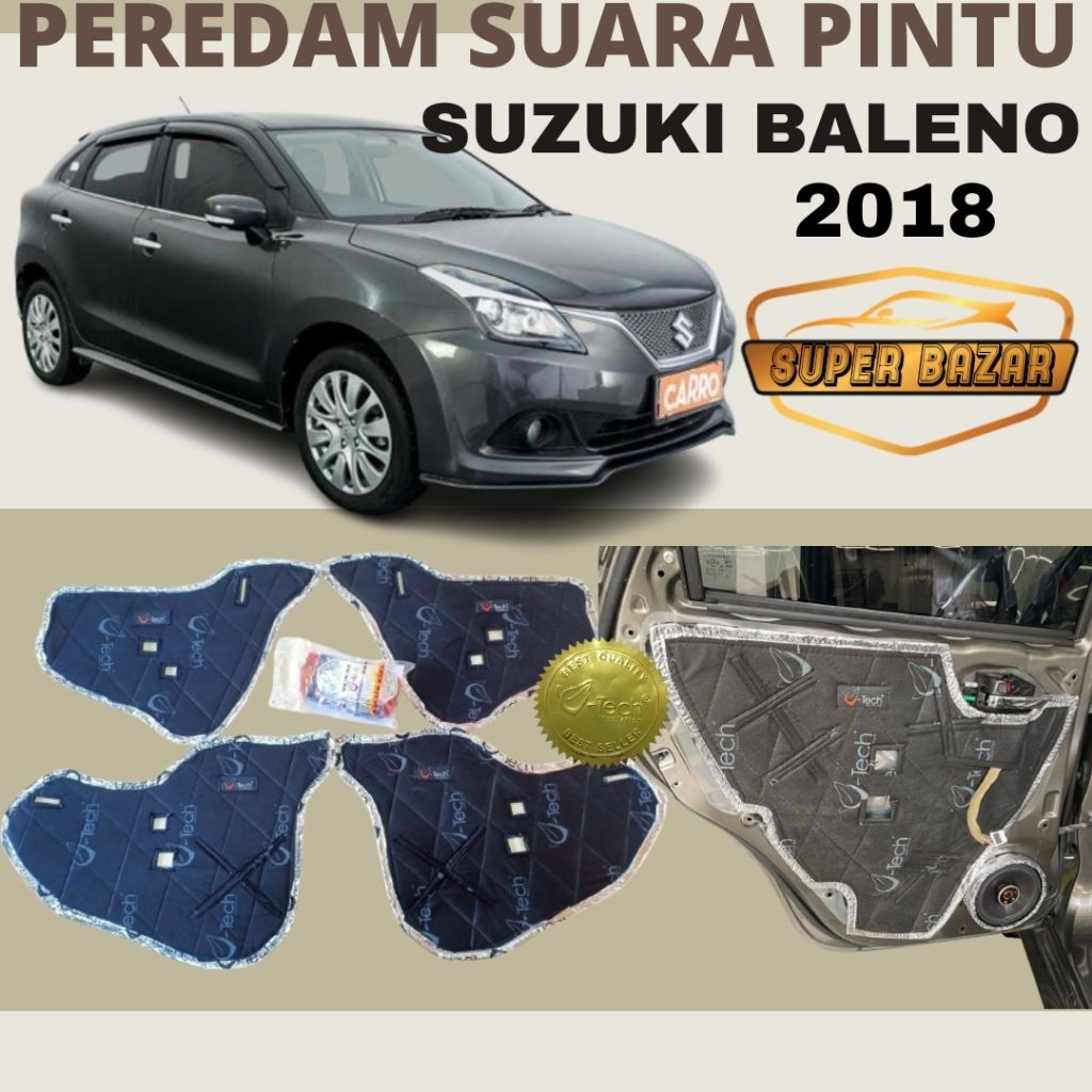 SUZUKI BALENO 2018 peredam suara pintu aksesoris mobil