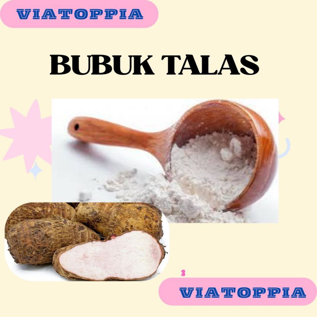 

BUBUK TALAS BELITUG/KIMPUL 250 GRAM