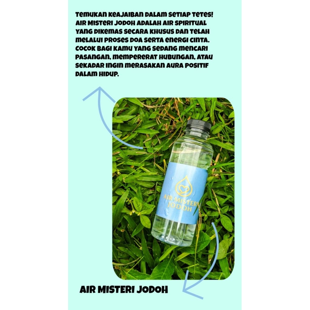 

Air Misteri Jodoh – Energi Cinta Dalam Setiap Tetes